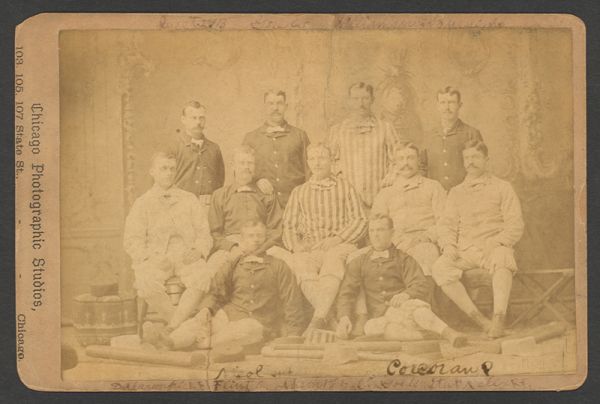 1882 Chicago Photographic Studios White Stockings